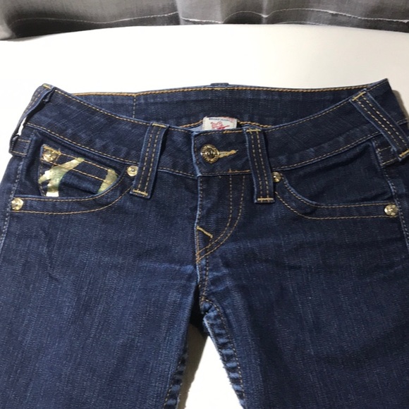 True Religion Mid-Rise Denim Jeans - Picture 2 of 11